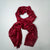 BA Maroon Shine Scarf BlossomArk