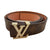 BA-Brown Signature Printed Belt Men BlossomArk